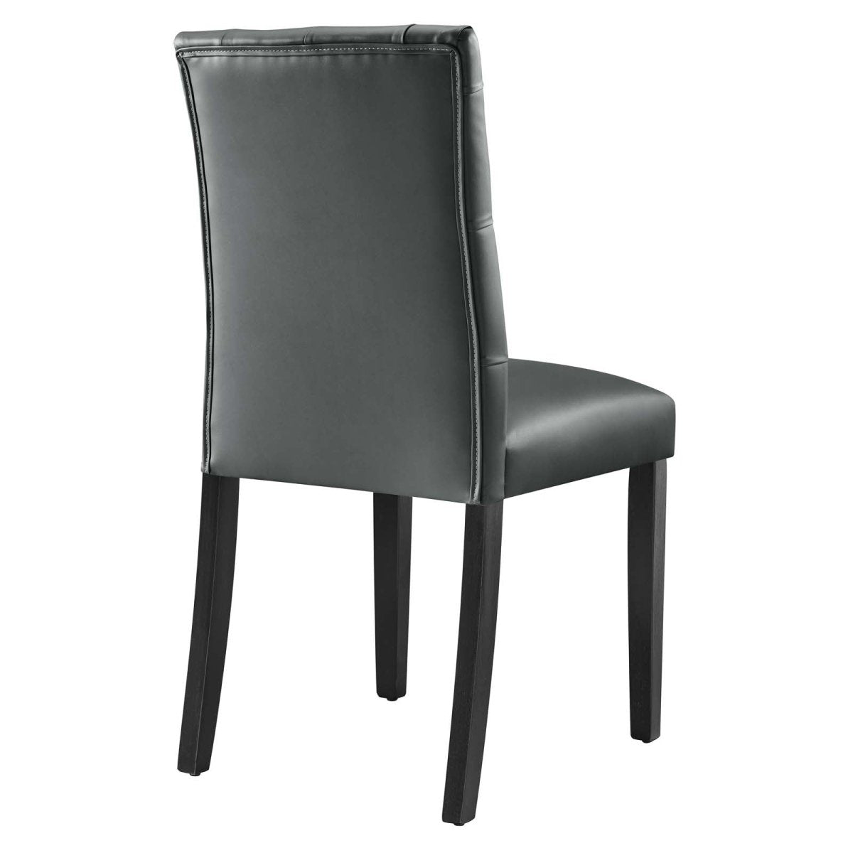 Duchess Dining Chair Vinyl Set of 2 - BUILDMYPLACE