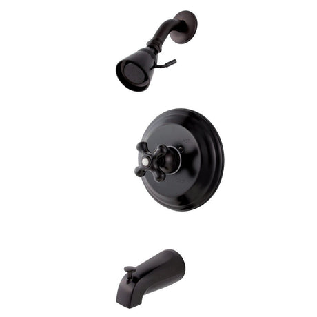 Duchess Tub and Shower Faucet With Cross Handle - BUILDMYPLACE
