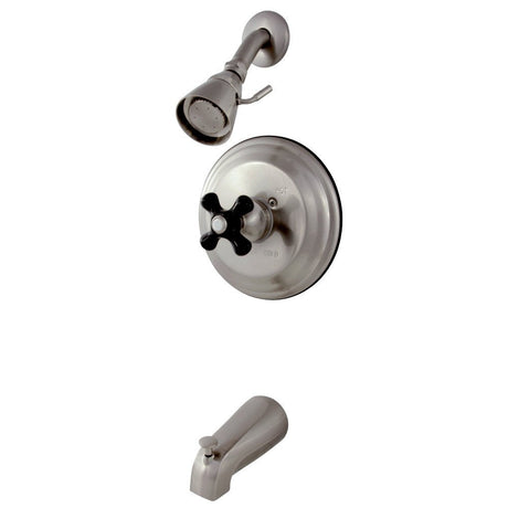 Duchess Tub and Shower Faucet With Cross Handle - BUILDMYPLACE