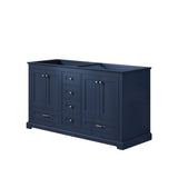 Dukes 60" Navy Blue Vanity Cabinet Only - BUILDMYPLACE