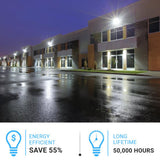Dusk to Dawn - LED Wall Pack, 13W/18W/26W Wattage Adjustable, 3000K/4000K/5700K CCT Changeable, Outdoor Security Light - BUILDMYPLACE