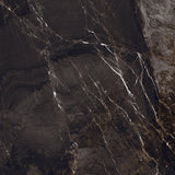 Elegance Black 24 in. x 48 in. x 8.5 mm High Gloss Porcelain Floor and Wall Tile (15.55 sq. ft./Case & 2 PCS/Case) - BUILDMYPLACE