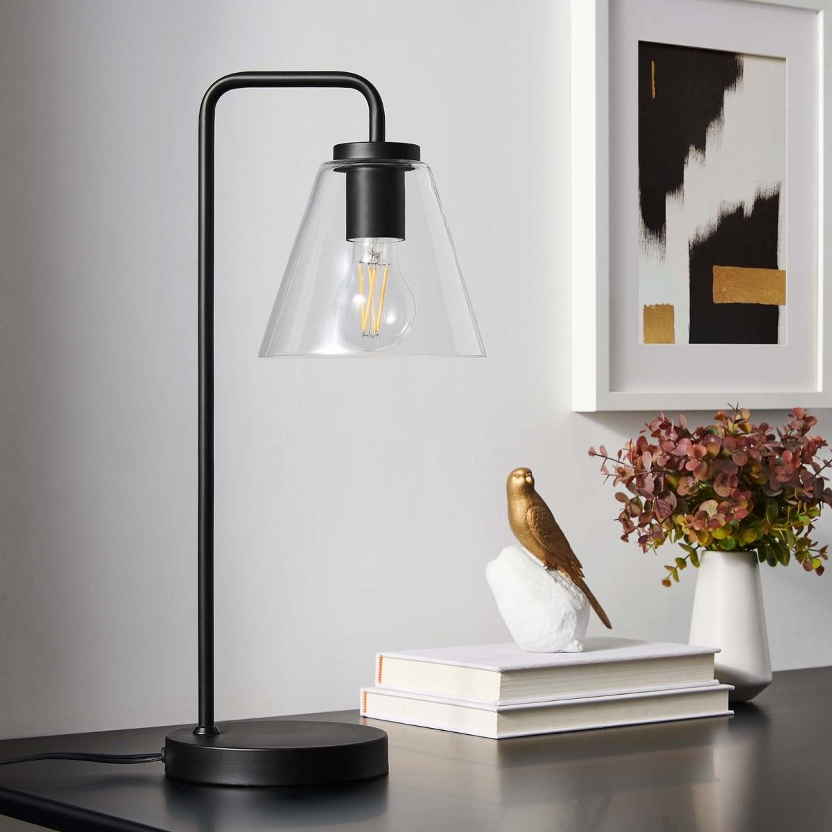 Element Glass Table Lamp - BUILDMYPLACE