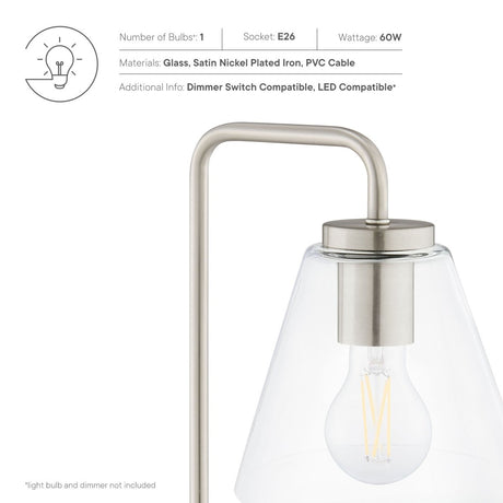 Element Glass Table Lamp - BUILDMYPLACE