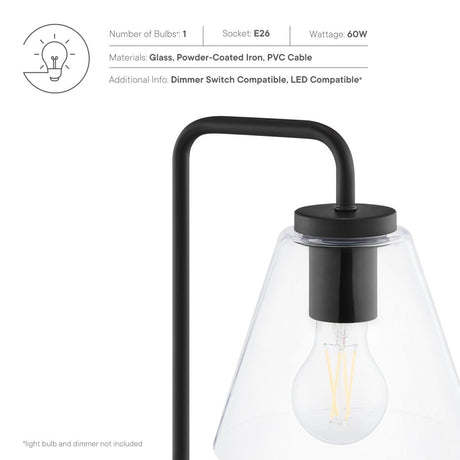 Element Glass Table Lamp - BUILDMYPLACE