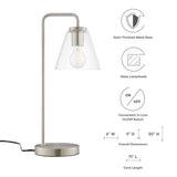 Element Glass Table Lamp - BUILDMYPLACE