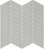 Element Mist Chevron Glossy Glass Mosaic - BUILDMYPLACE