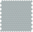 Element Shadow Penny Round Glossy Glass Mosaic - BUILDMYPLACE