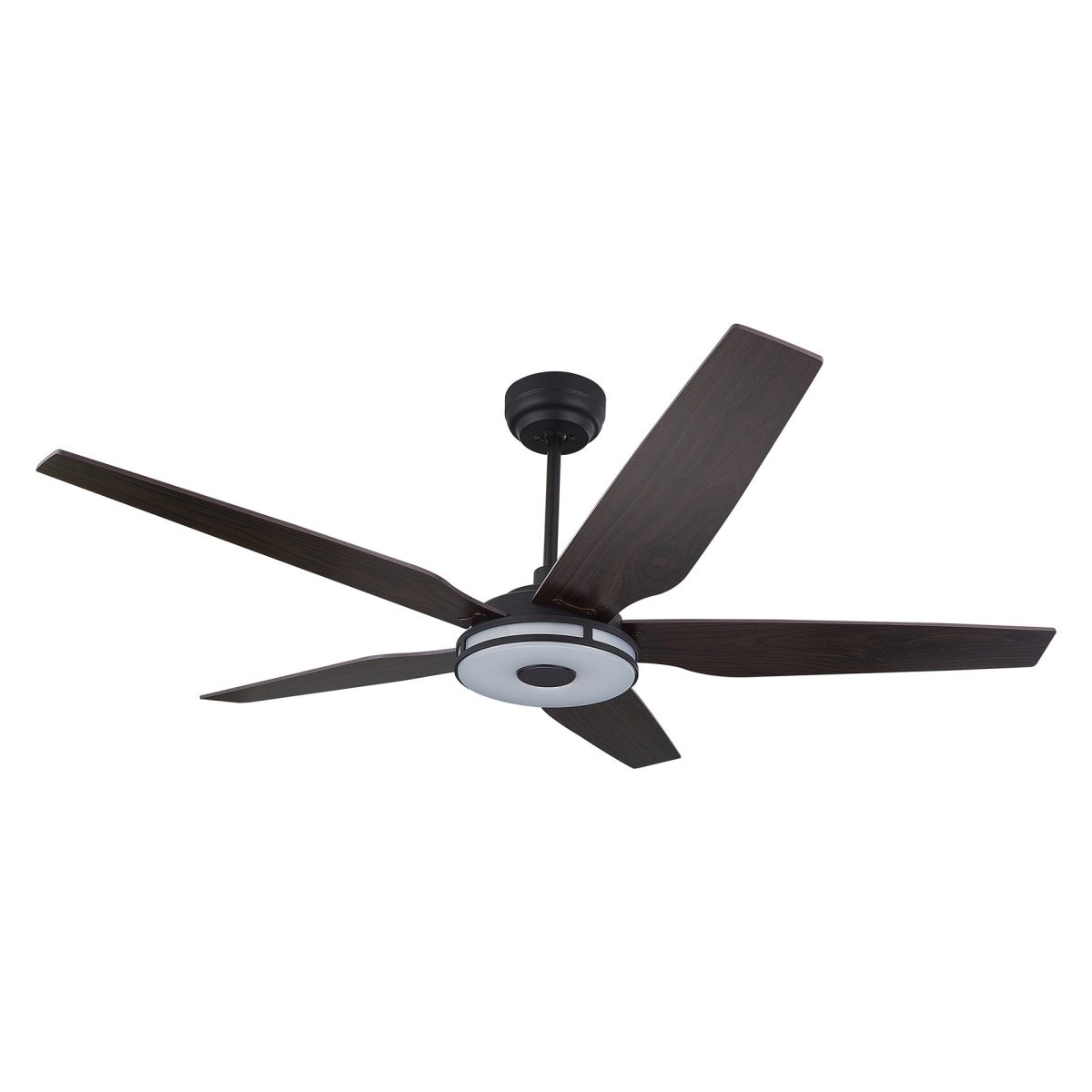 ELIRA 52 inch 5 - Blade Smart Ceiling Fan with Remote & LED Light - LEDMyPlace