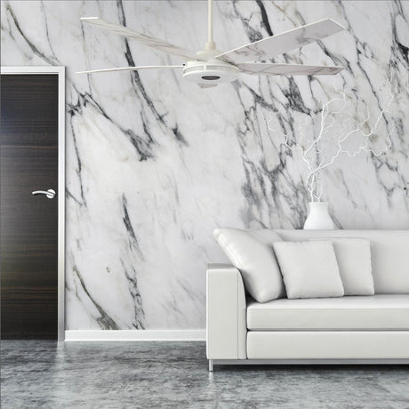 ELIRA 56 inch 5 - Blade Smart Ceiling Fan with LED Light & Remote - LEDMyPlace