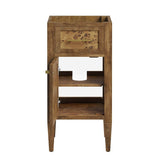 Elysian 18" Wood Bathroom Vanity Cabinet (Sink Basin Not Included) - BUILDMYPLACE