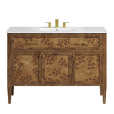 Elysian 48" Wood Single Sink Bathroom Vanity - BUILDMYPLACE