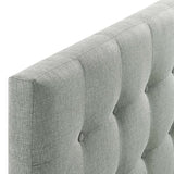 Emily Queen Upholstered Fabric Headboard - BUILDMYPLACE