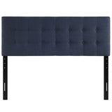 Emily Queen Upholstered Fabric Headboard - BUILDMYPLACE