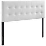 Emily Queen Upholstered Fabric Headboard - BUILDMYPLACE