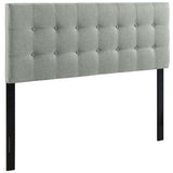 Emily Queen Upholstered Fabric Headboard - BUILDMYPLACE