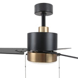 EMPIRE 52 inch 3 - Blade Ceiling Fan with LED Light & Pull Chain - LEDMyPlace