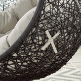 Encase Swing Outdoor Patio Lounge Chair Without Stand - BUILDMYPLACE