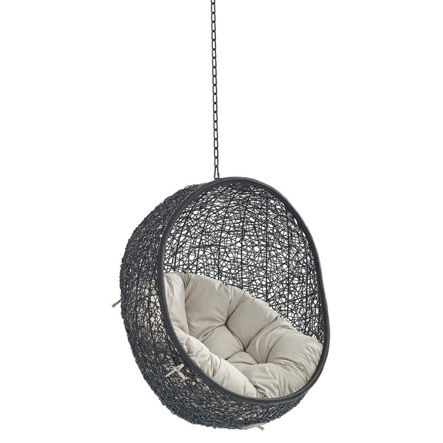 Encase Swing Outdoor Patio Lounge Chair Without Stand - BUILDMYPLACE