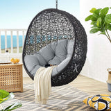Encase Swing Outdoor Patio Lounge Chair Without Stand - BUILDMYPLACE