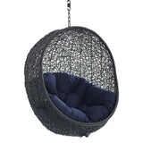 Encase Swing Outdoor Patio Lounge Chair Without Stand - BUILDMYPLACE