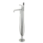 English Country Freestanding Tub Faucet With Hand Shower In 10" Spout Reach - BUILDMYPLACE
