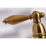 English Country Kitchen Faucet With Side Sprayer - BUILDMYPLACE