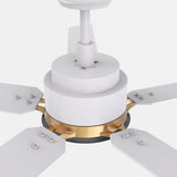 ESPEAR 52 inch 5 - Blade Smart Ceiling Fan with LED Light & Remote - LEDMyPlace