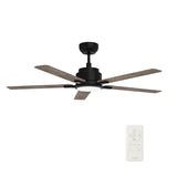 ESPEAR 56 inch 5 - Blade Smart Ceiling Fan with LED Light & Remote - LEDMyPlace