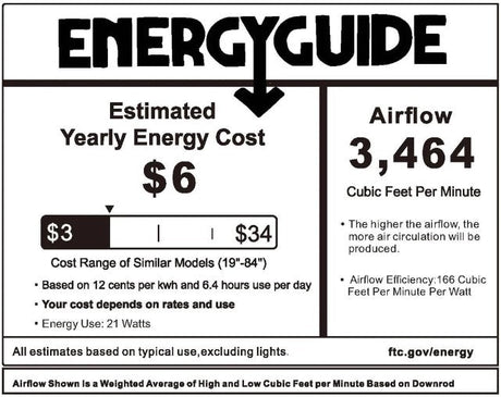 ESPEAR 60 inch 5 - Blade Smart Ceiling Fan with LED Light & Remote - LEDMyPlace