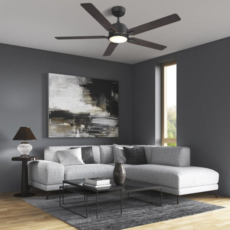 ESPEAR 60 inch 5 - Blade Smart Ceiling Fan with LED Light & Remote - LEDMyPlace