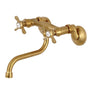 Essex Two Handle Wall Mount Bathroom Faucet - BUILDMYPLACE