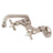 Essex Two Handle Wall Mount Kitchen Faucet - BUILDMYPLACE