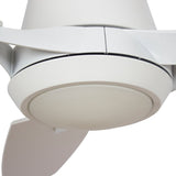 Exton 52'' Best Smart Ceiling Fan with wall control, Light Kit Included, Works with Google Assistant and Amazon Alexa,Siri Shortcut - LEDMyPlace