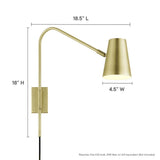Faye Metal Wall Sconce - BUILDMYPLACE