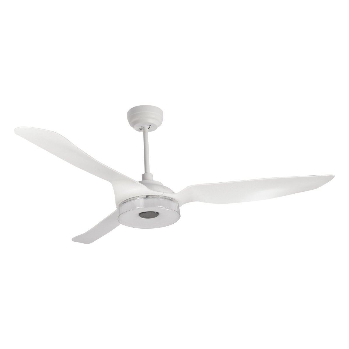 FLETCHER 56 inch 3 - Blade Smart Ceiling Fan with LED Light & Remote - LEDMyPlace