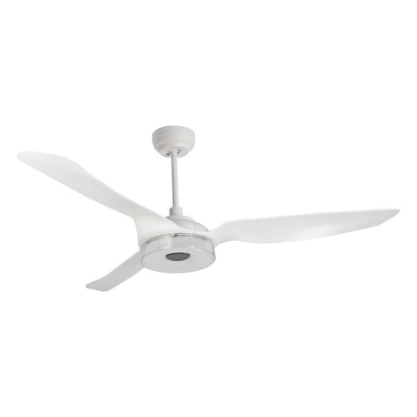 FLETCHER 56 inch 3 - Blade Smart Ceiling Fan with LED Light & Remote - LEDMyPlace