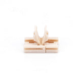 Flexible Light Strip Direct Connect Clamp (strip - to - strip) For 8mm, 2 - Pin, Non - Waterproof - BUILDMYPLACE