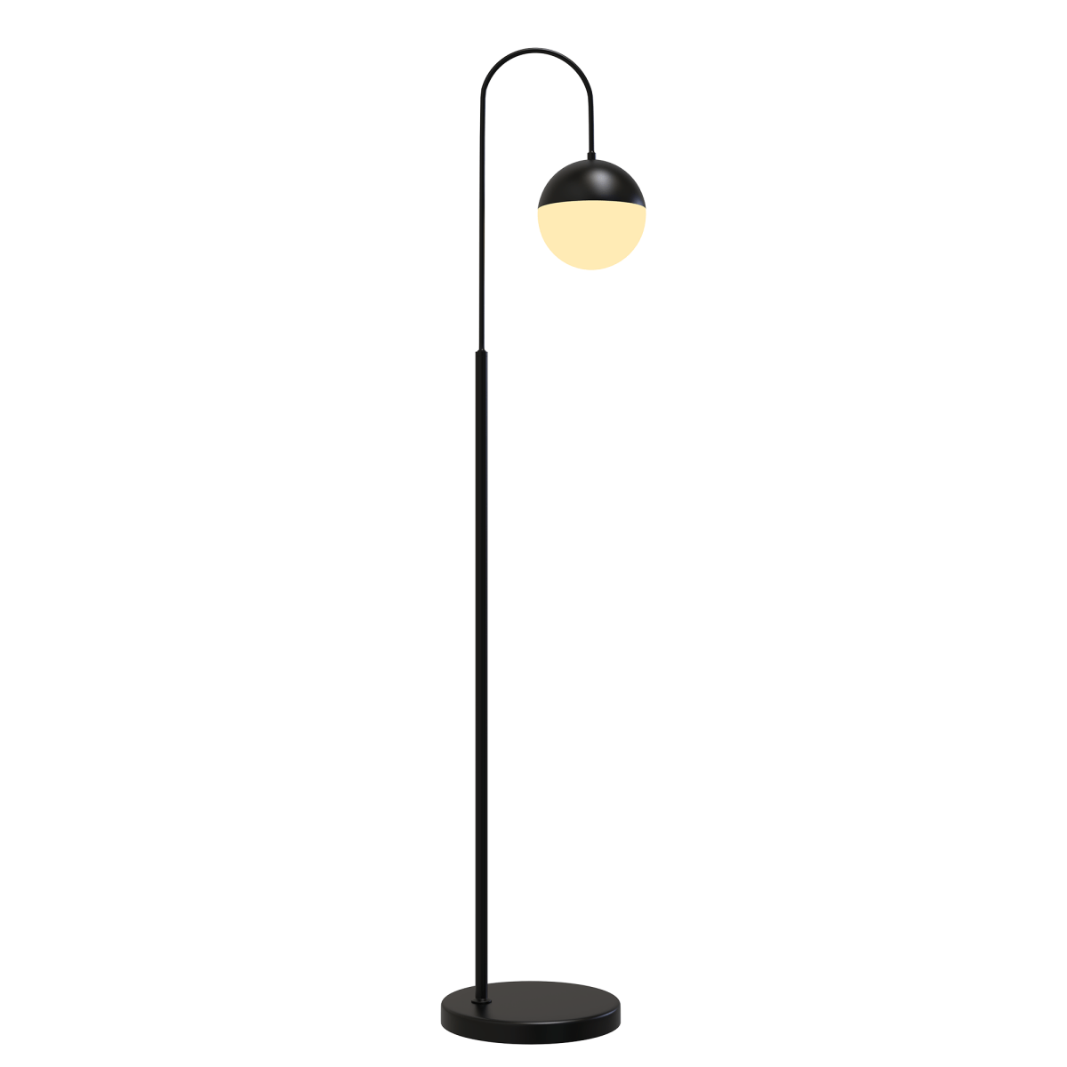 Floor Lamp E26 1 x 60W (Bulb Not Included), Vertical Floor Lamp for Living Room Bedroom Bedside Minimalist, Corner Reading Lamp - BUILDMYPLACE