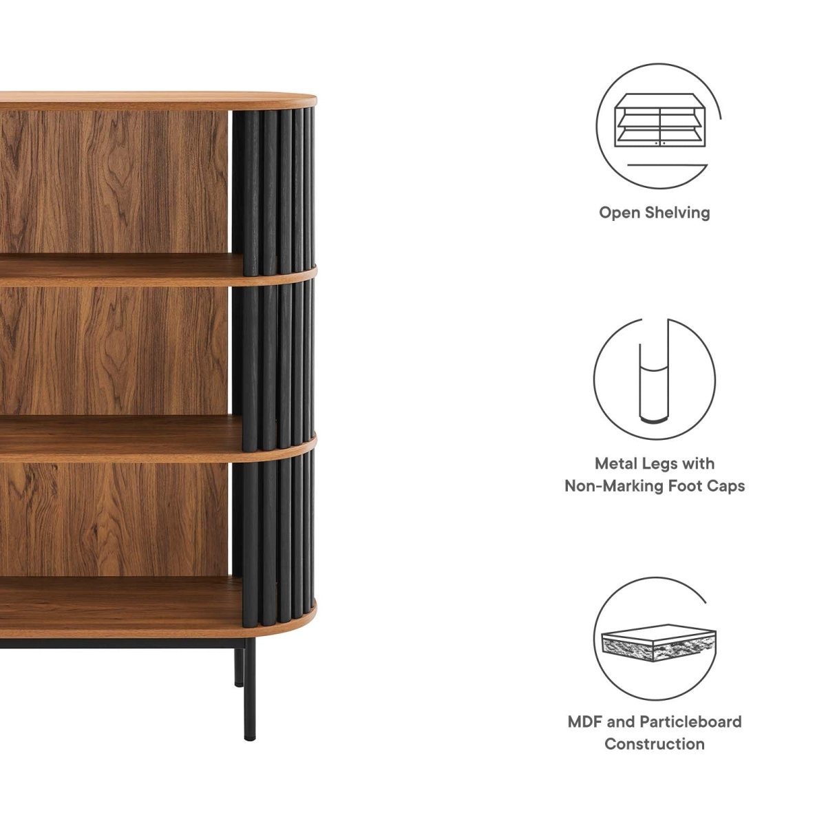 Fortitude Three Tier Display Cabinet - BUILDMYPLACE