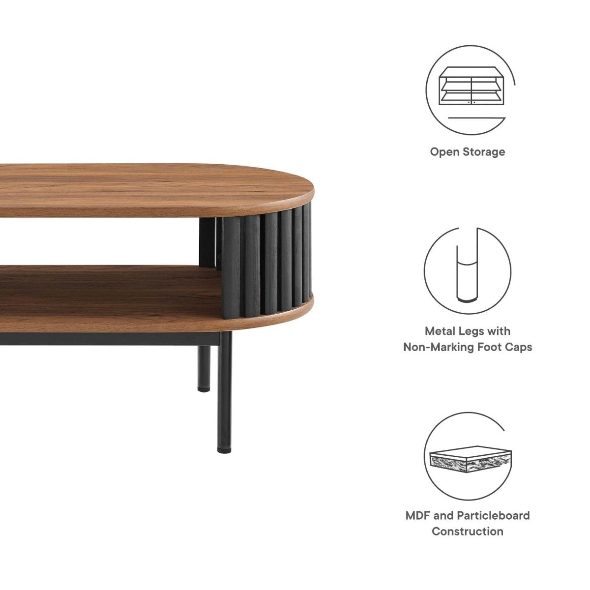 Fortitude Wood Coffee Table - BUILDMYPLACE