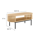 Fortitude Wood Coffee Table - BUILDMYPLACE