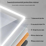 Francisco 47" LED Lit Mirror for Vanity with Variant Lighting Options