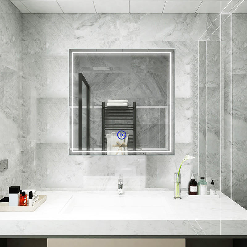 Francisco 32" LED Lit Mirror for Vanity with Variant Lighting Options