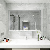 Francisco 47" LED Lit Mirror for Vanity with Variant Lighting Options