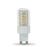 G9 LED Light Bulb, 500 Lumens, Clear, Dimmable, Decorative Chandelier Bulb - BUILDMYPLACE