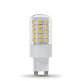 G9 LED Light Bulb, 500 Lumens, Clear, Dimmable, Decorative Chandelier Bulb - BUILDMYPLACE