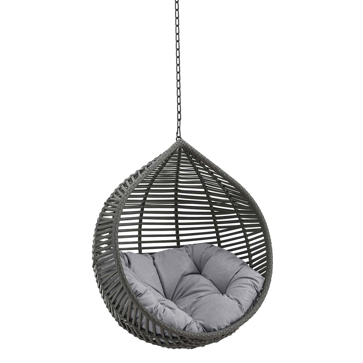 Garner Teardrop Outdoor Patio Swing Chair Without Stand - BUILDMYPLACE