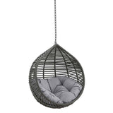 Garner Teardrop Outdoor Patio Swing Chair Without Stand - BUILDMYPLACE