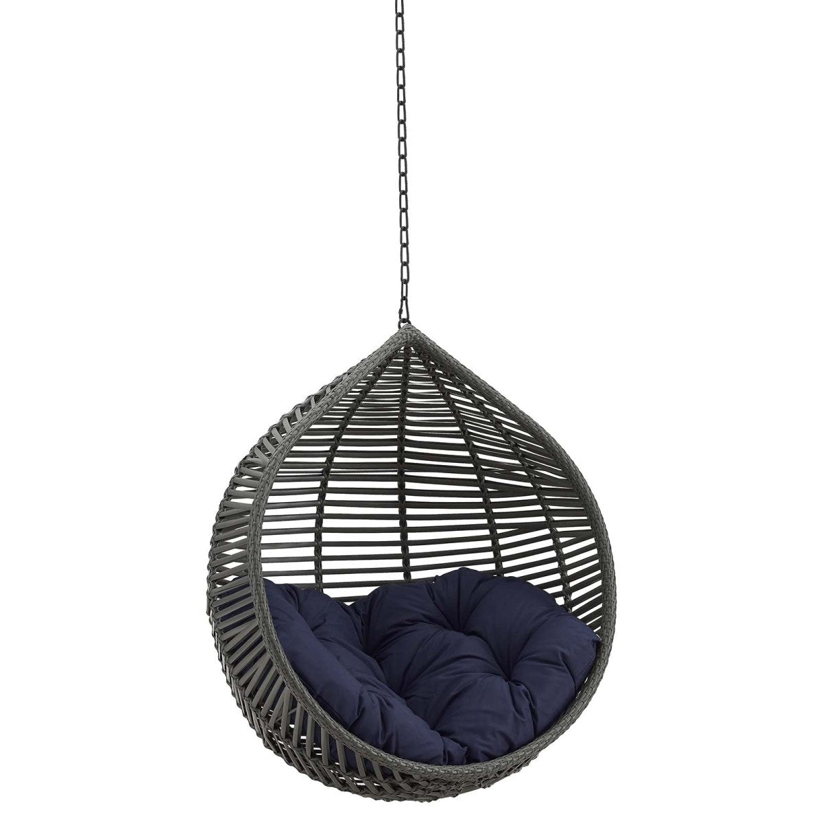 Garner Teardrop Outdoor Patio Swing Chair Without Stand - BUILDMYPLACE